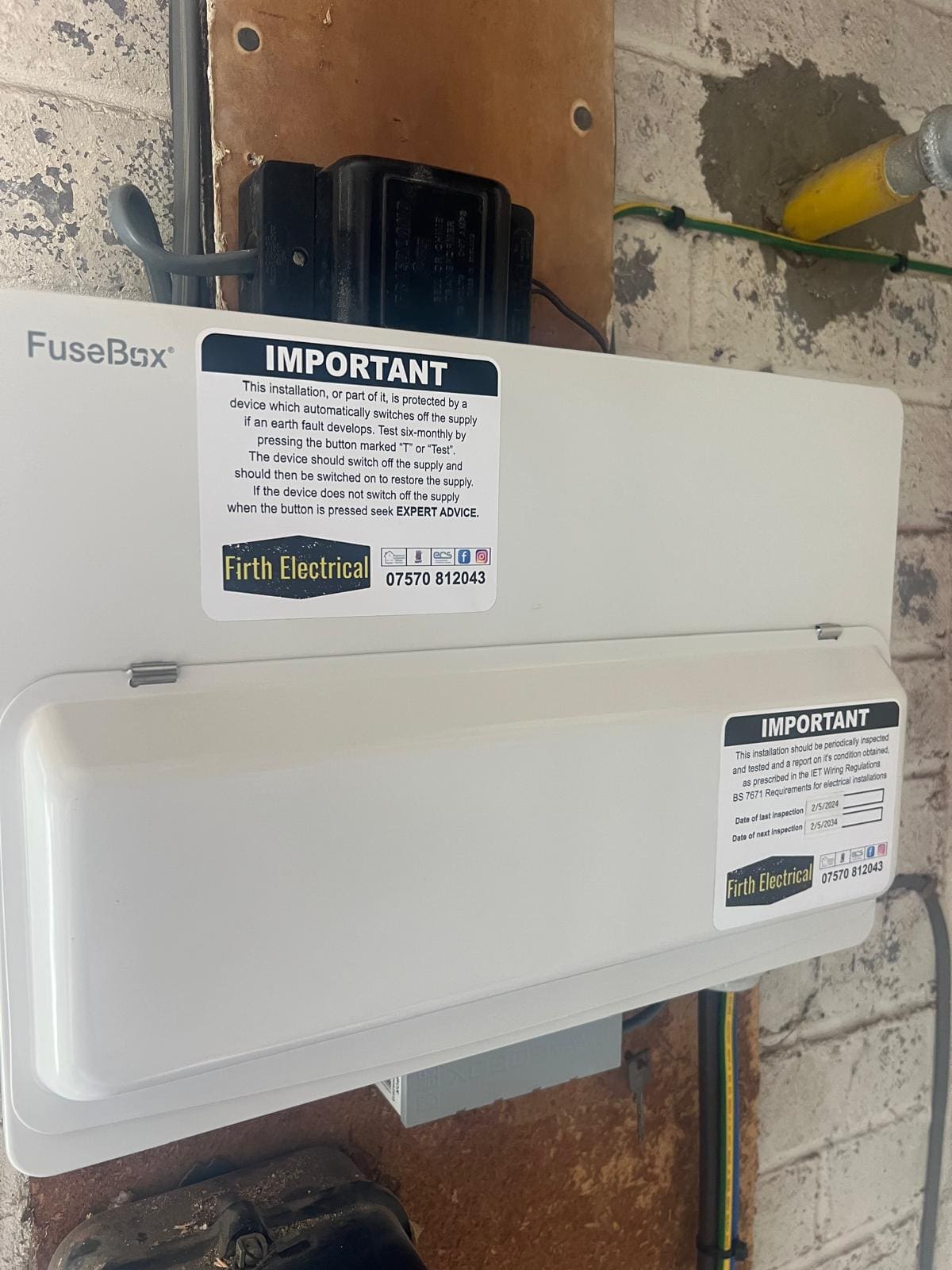 new consumer unit and electrical rewires in Mirfield, Wakefield3 new consumer unit and electrical rewires in Mirfield, Wakefield3