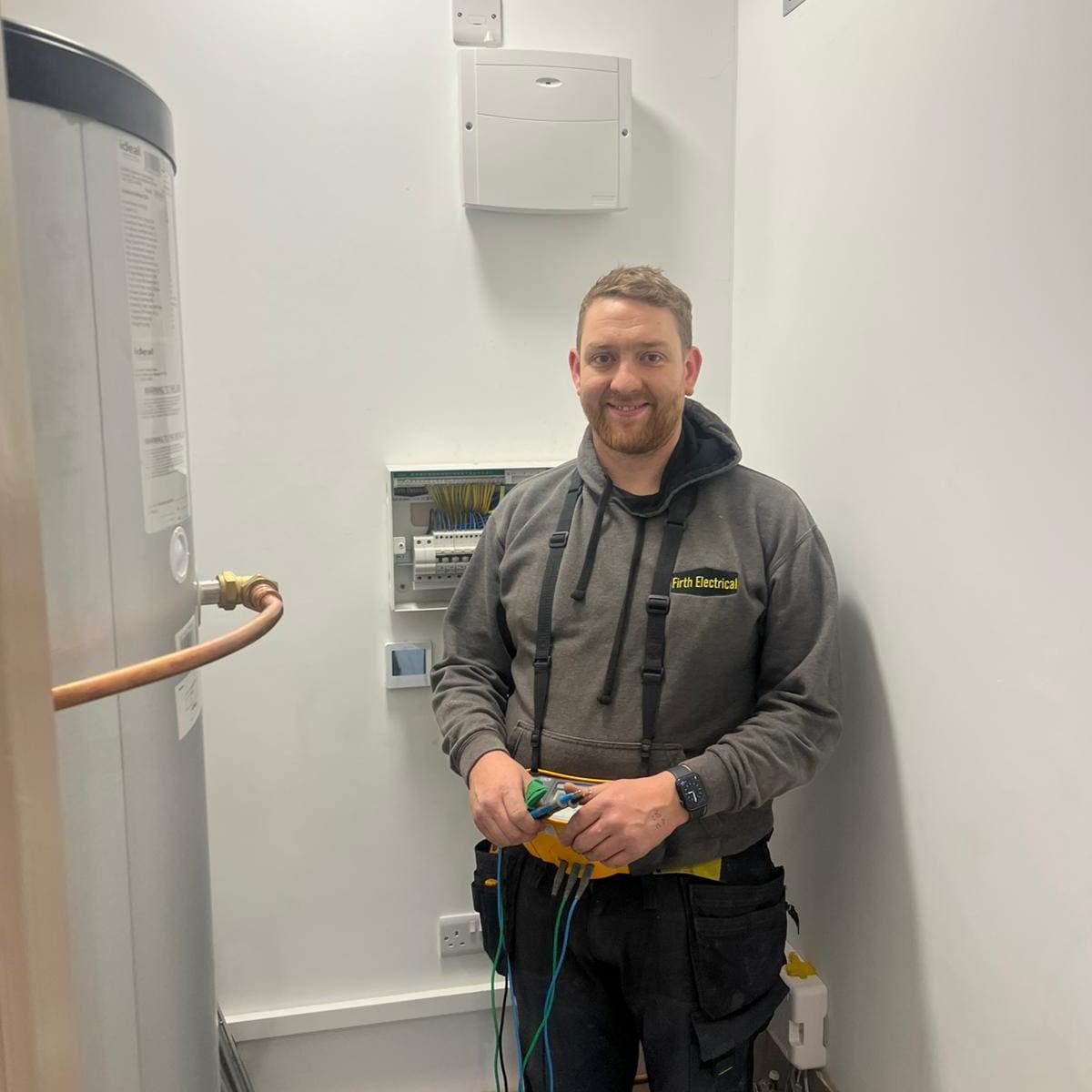 Charles Firth Electrician in Mirfield at Firth Electrical