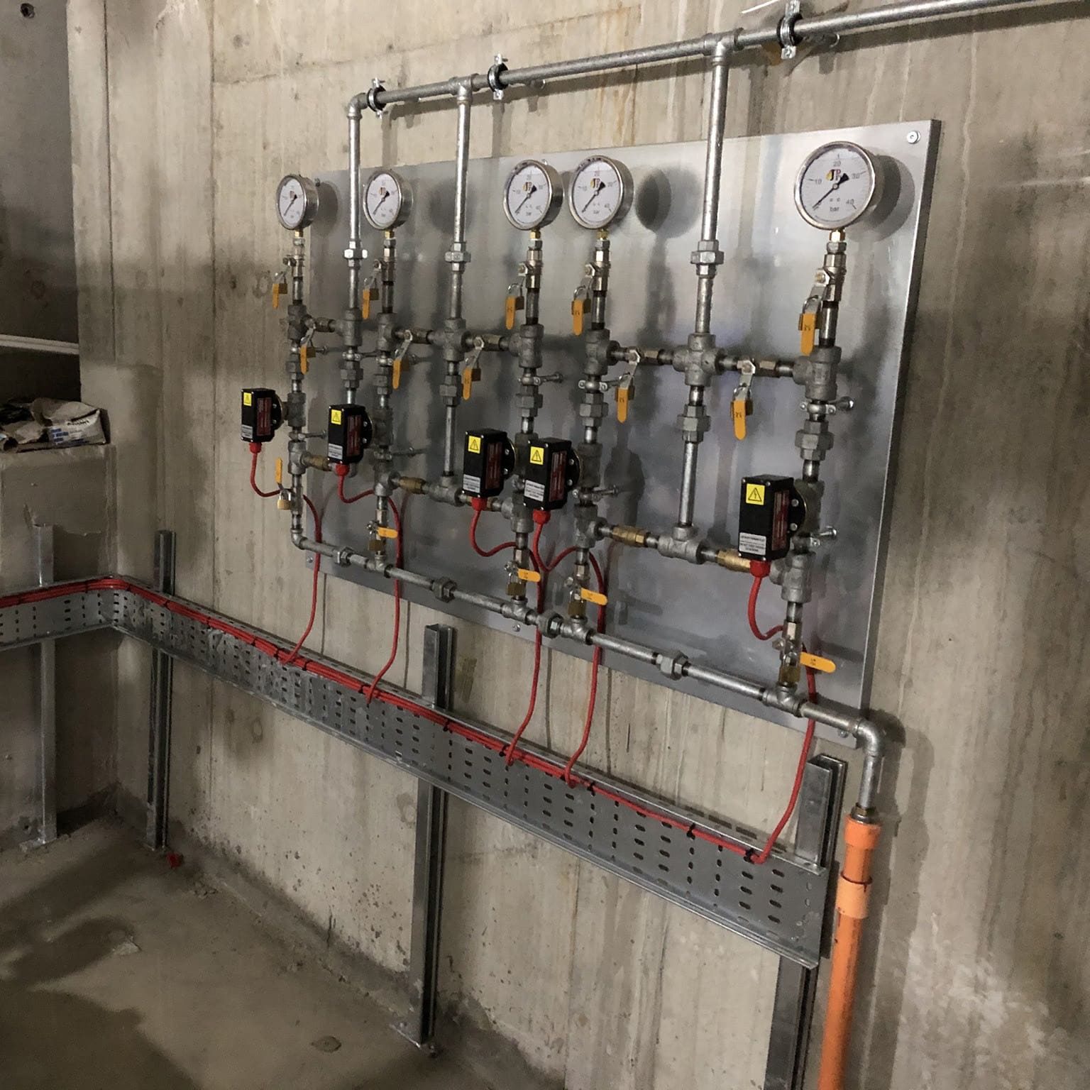 Electric sprinkler system in highrise by firth Electrical Electric sprinkler system in highrise by firth Electrical